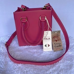 ANNA PAOLA Pink Handbag NWT